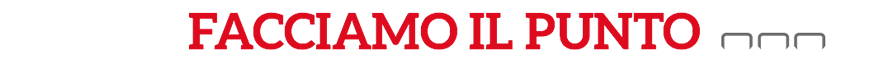 FACCIAMO IL PUNTO